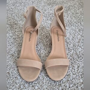 Cityclassified Women's Beige Heels